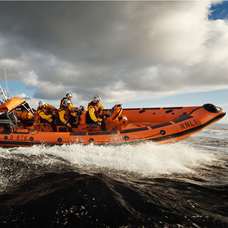 RNLI At Dockyard. Credit RNLI NIGEL MILLARD