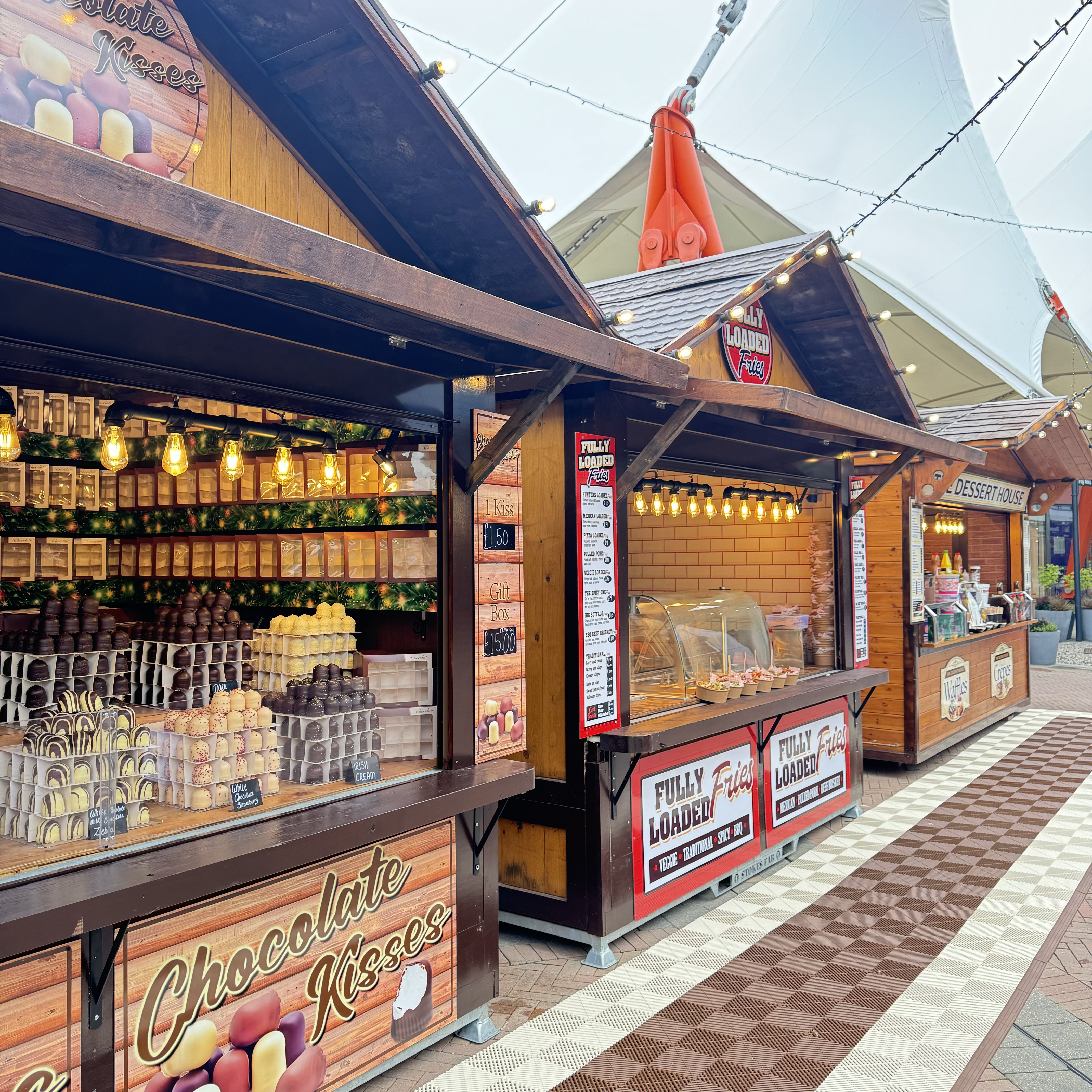 Christmas Village Ashford Designer Outlet