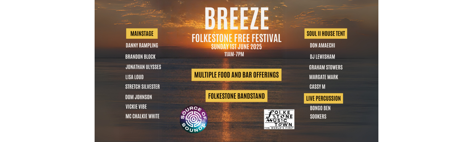 Breeze Folkestone Festival Banner 1