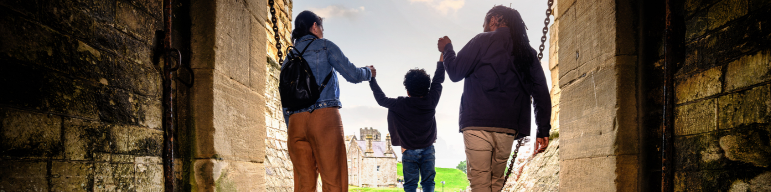 Family at Dover Castle