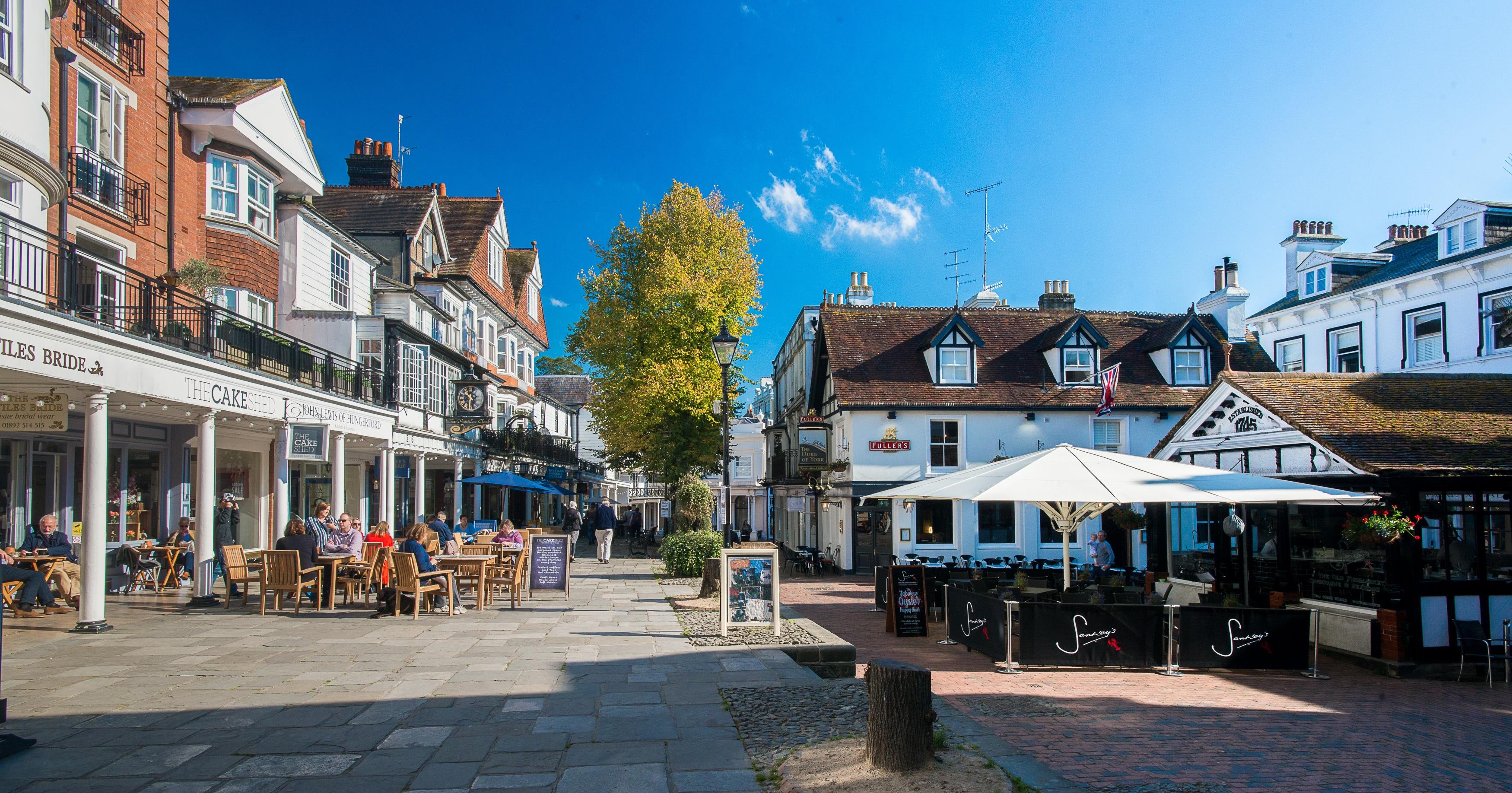 The Pantiles in Royal Tunbridge Wells