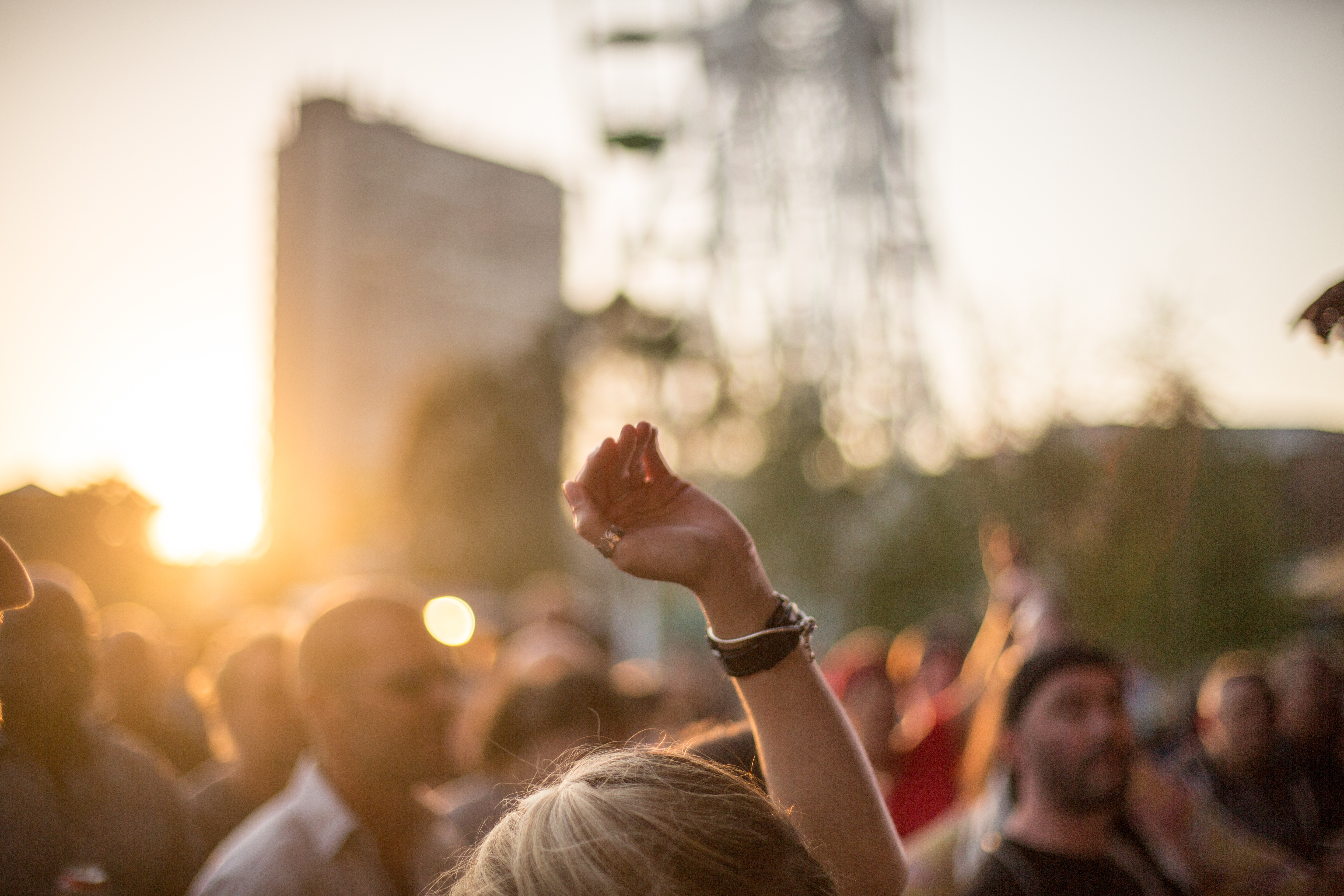 Festival crowd at Dreamland