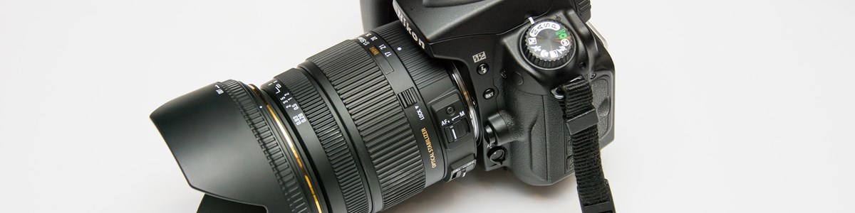 Black Dslr Camera On White Surface 51383