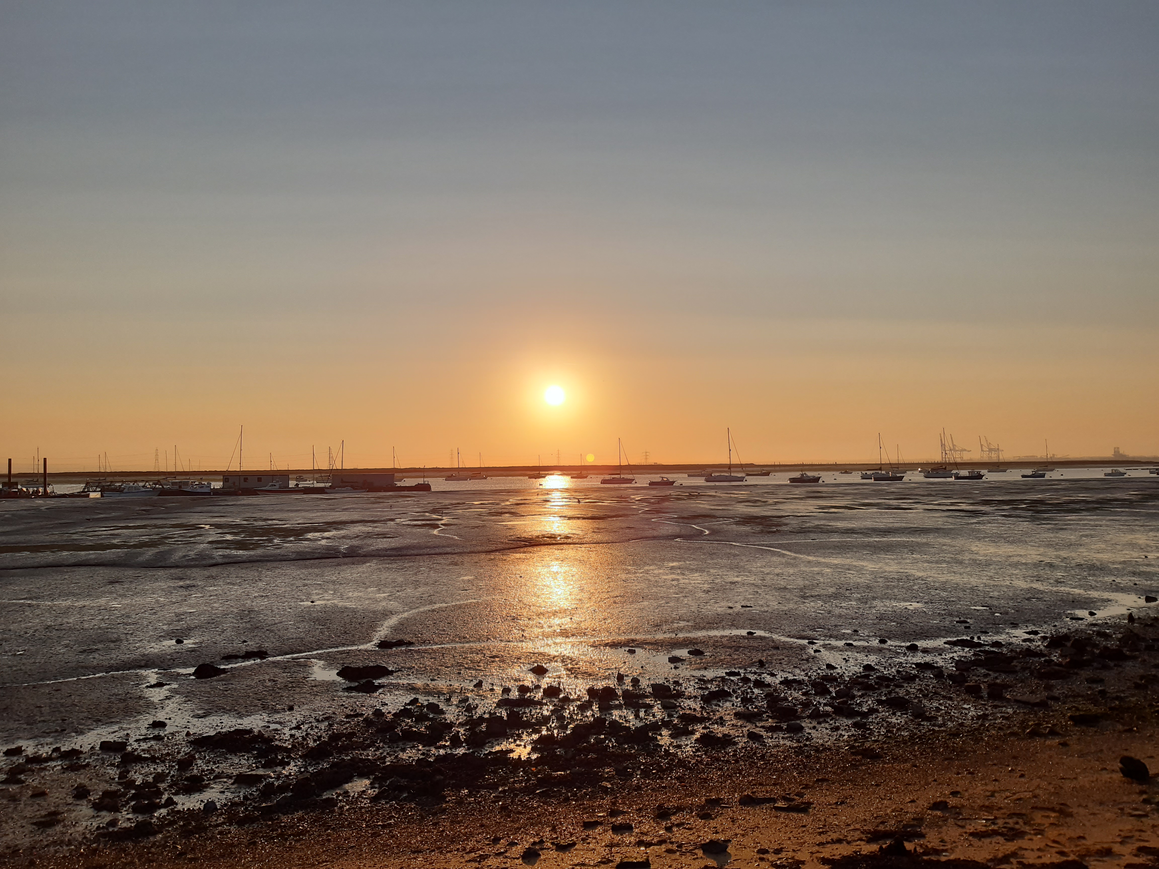 Queenborough Sunset Martin Goodhew