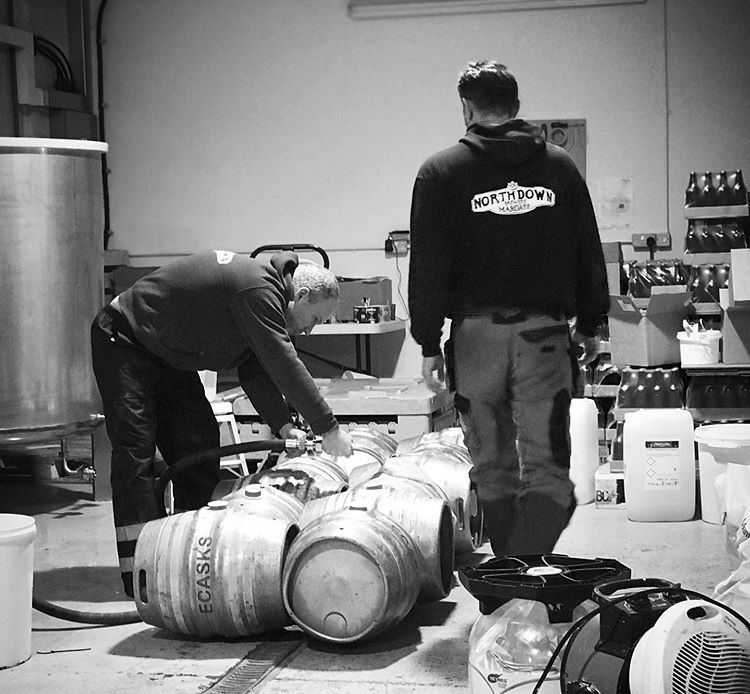 Northdown Brewery B&W Shot