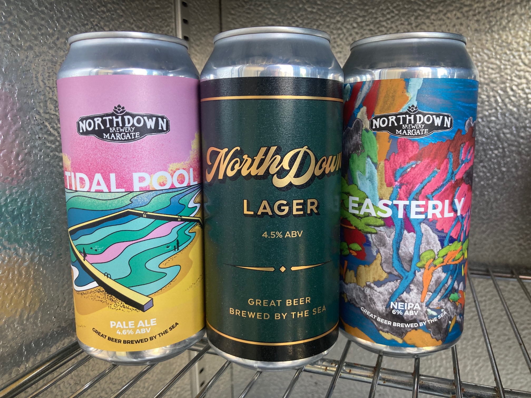 Northdown Brewery cans 2021