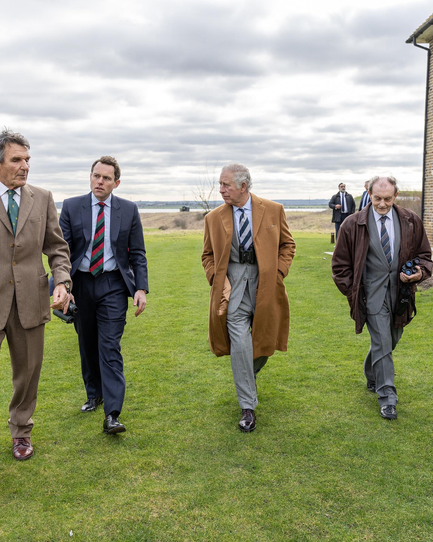 Prince Charles At Elmley