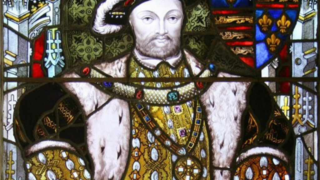 Canterbury Cathedral Henry VIII Stain Glass Window