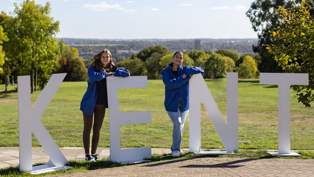 University Of Kent Sign
