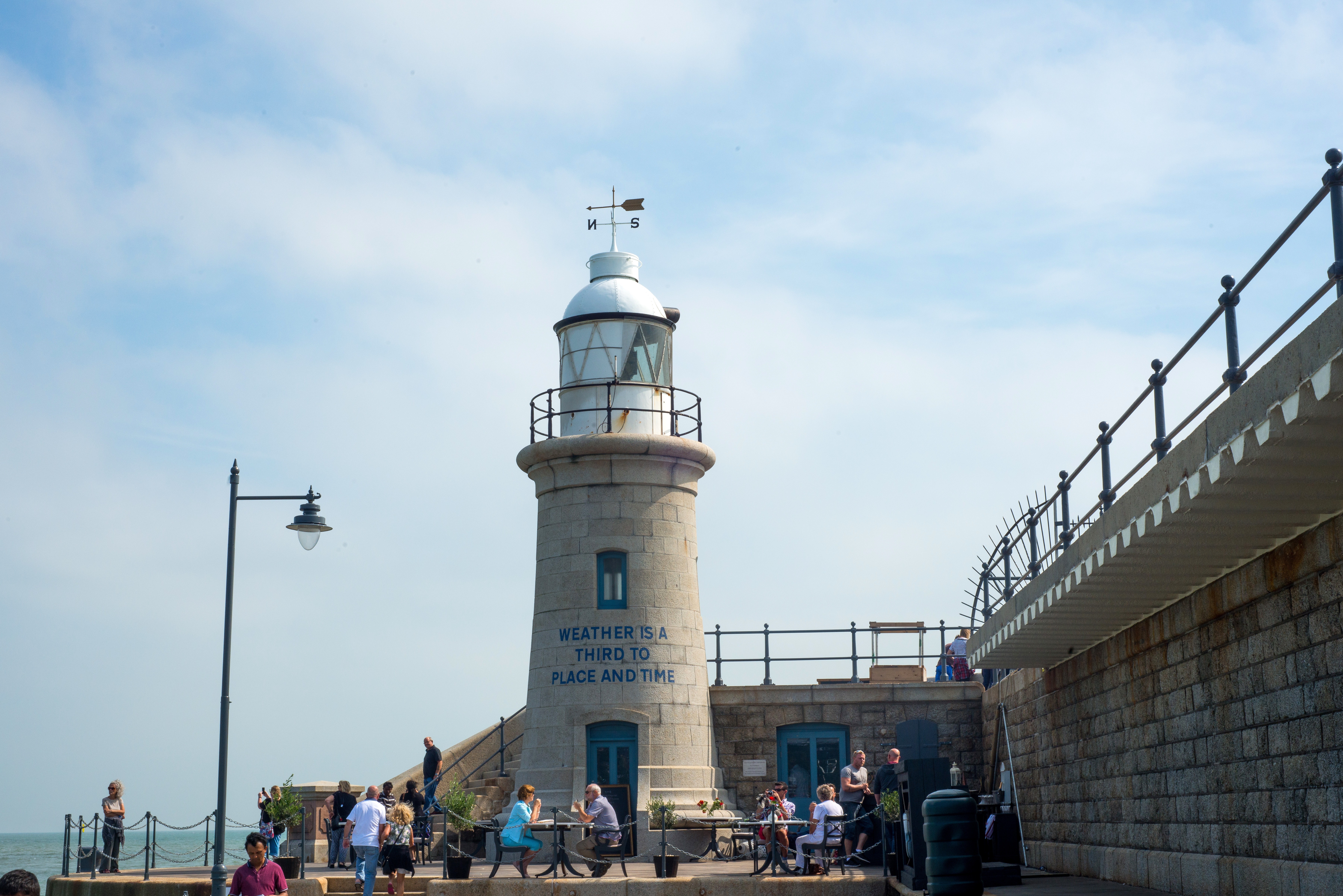 Folkestone Harbour Arm Lighthouse (C) Lou Johnson Photography