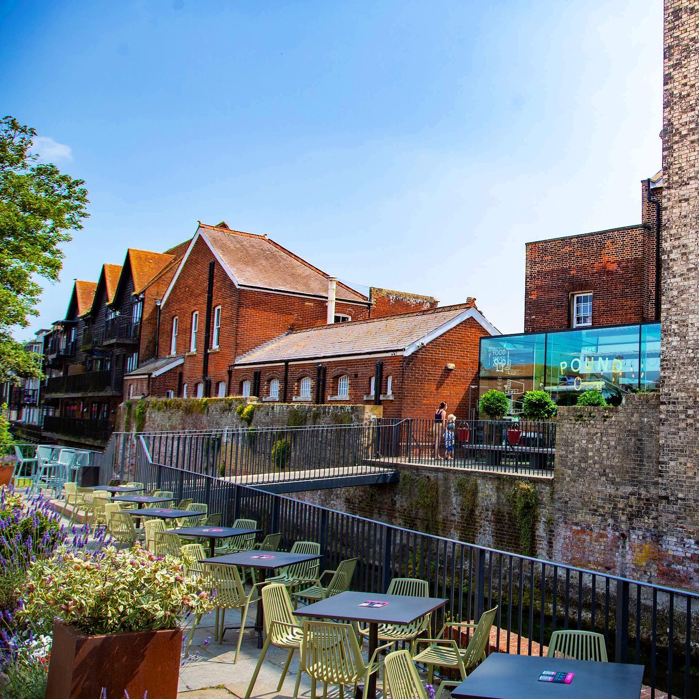 The Pound outdoor seating